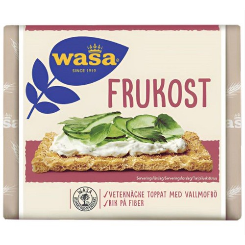 Wasa Frukost Wheat Crispbread with Poppy Seed