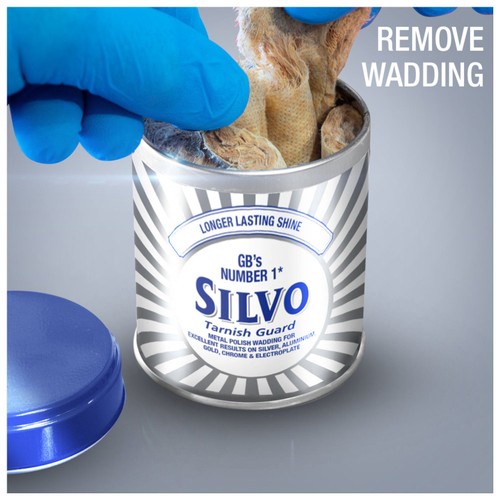 Silvo Metal Polish & Cleaner Wadding thumbnail 2
