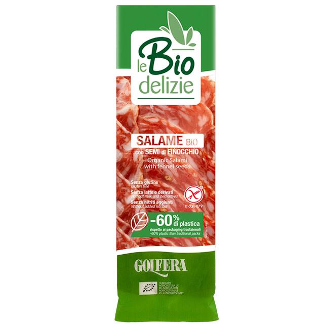 Golfera Organic Fennel Salami Finocchiona