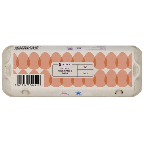Ocado Medium Free Range Eggs thumbnail 2