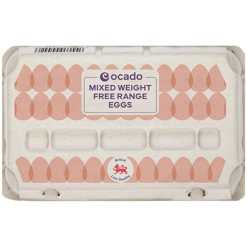 Ocado Mixed Weight Free Range Eggs