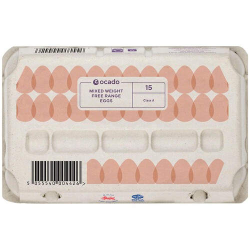 Ocado Mixed Weight Free Range Eggs thumbnail 2