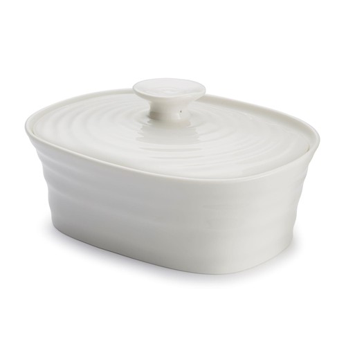 Sophie Conran White Porcelain Butter Dish thumbnail 2