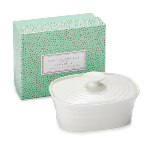 Sophie Conran White Porcelain Butter Dish thumbnail 5