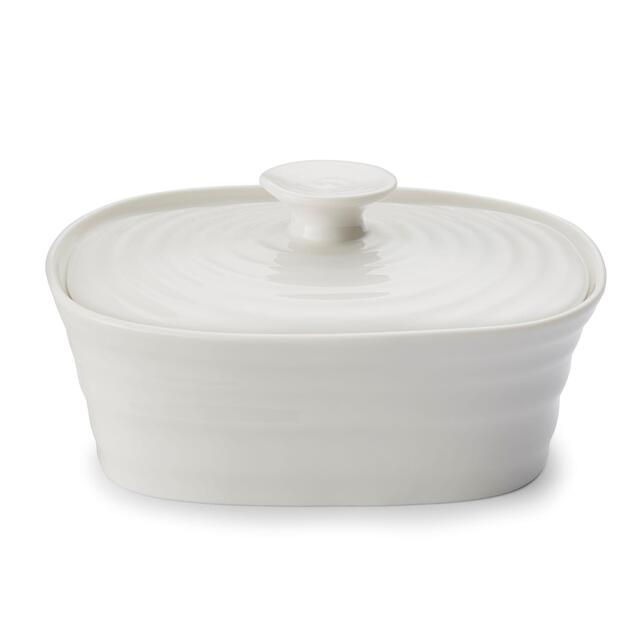 Sophie Conran White Porcelain Butter Dish