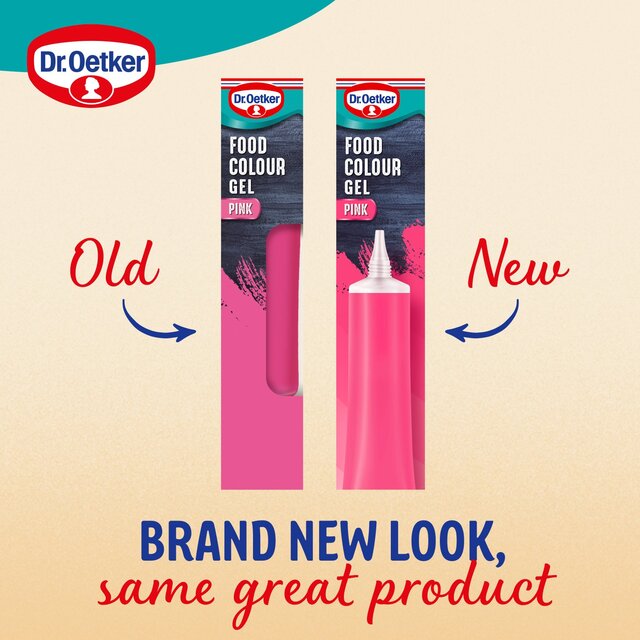 Dr. Oetker Pink Food Colouring Gel thumbnail 2