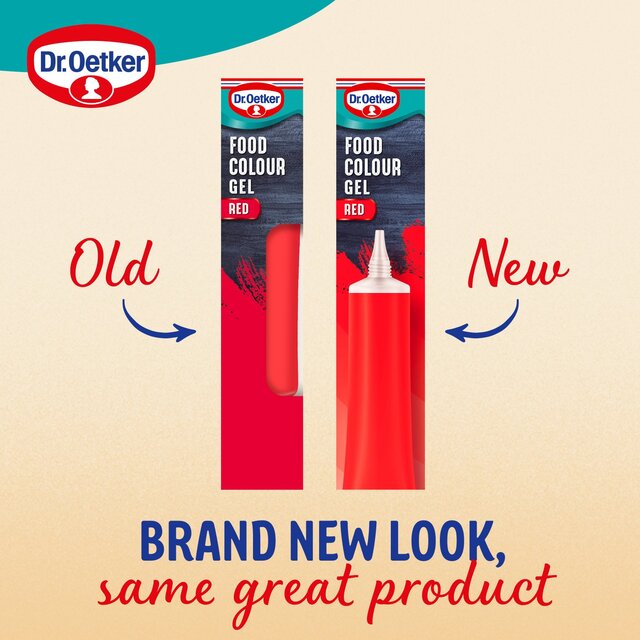 Dr. Oetker Red Food Colouring Gel thumbnail 2