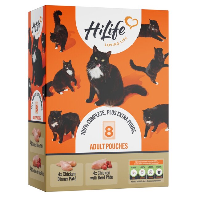 HiLife It's Only Natural  Cat Food The Chicken One In Jelly