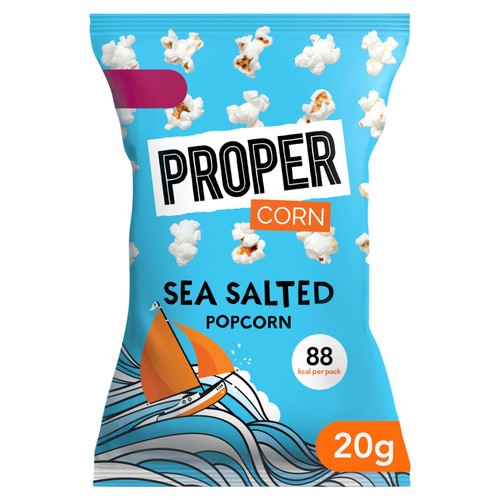 Propercorn Popcorn Lightly Sea Salted