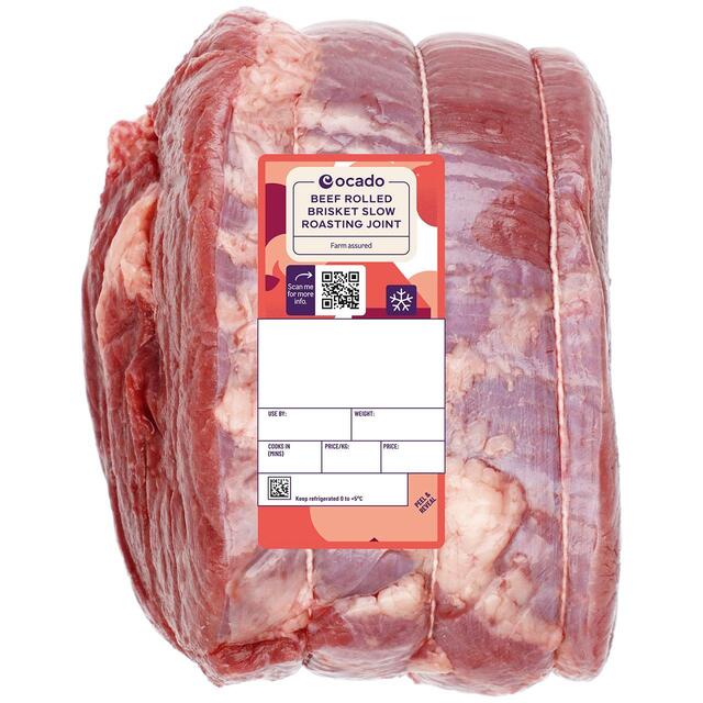 Ocado Beef Rolled Brisket Slow Roasting Joint thumbnail 2