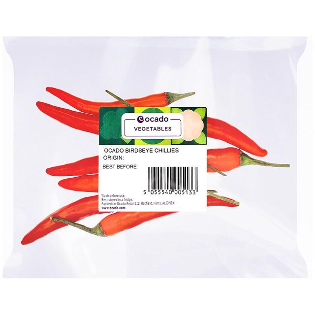 Ocado Birdseye Chillies thumbnail 2