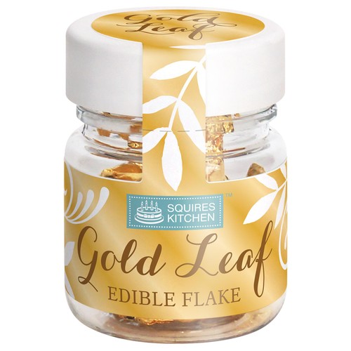 Squires Kitchen Pure Gold Leaf Flake