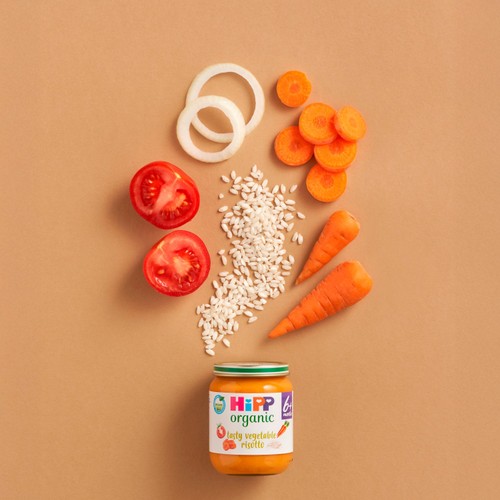 HiPP Organic Tasty Vegetable Risotto Baby Food Jar  6+months thumbnail 5