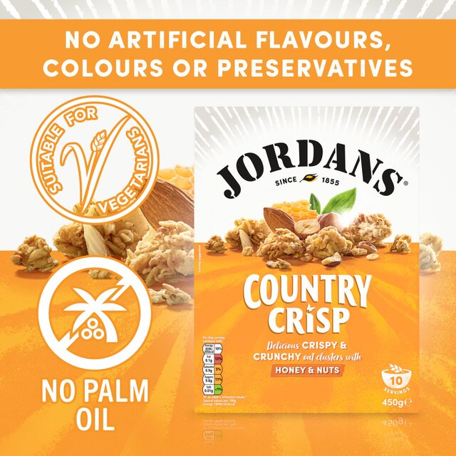 Jordans Country Crisp Honey & Nuts Breakfast Cereal thumbnail 5