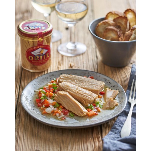 Brindisa Ortiz Albacore Tuna Fillets In Olive Oil "Bonito del Norte"  thumbnail 2