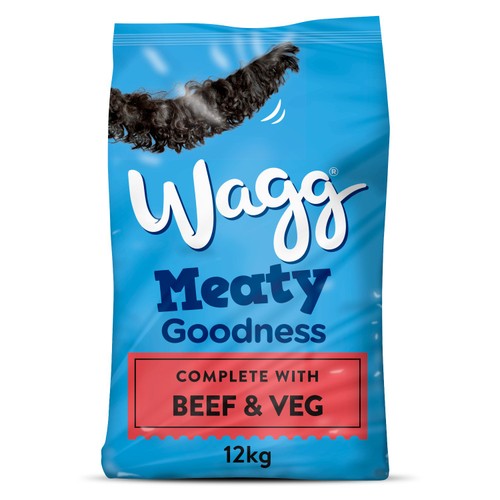 Wagg Meaty Goodness Dry Dog Food Beef thumbnail 2