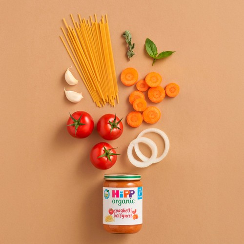 HiPP Organic Spaghetti Bolognese Baby Food Jar 7+ Months  thumbnail 2