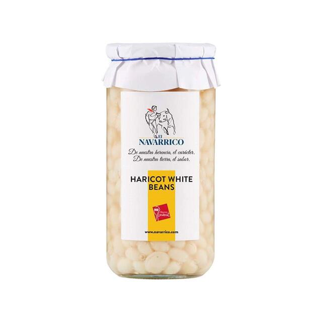 Brindisa Navarrico Round White Haricot Beans "Alubias Blancas"