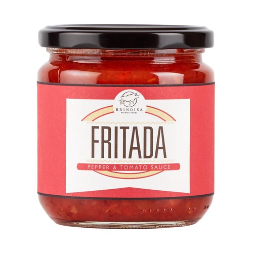 Brindisa Fritada, Tomato & Piquillo Pepper Sauce