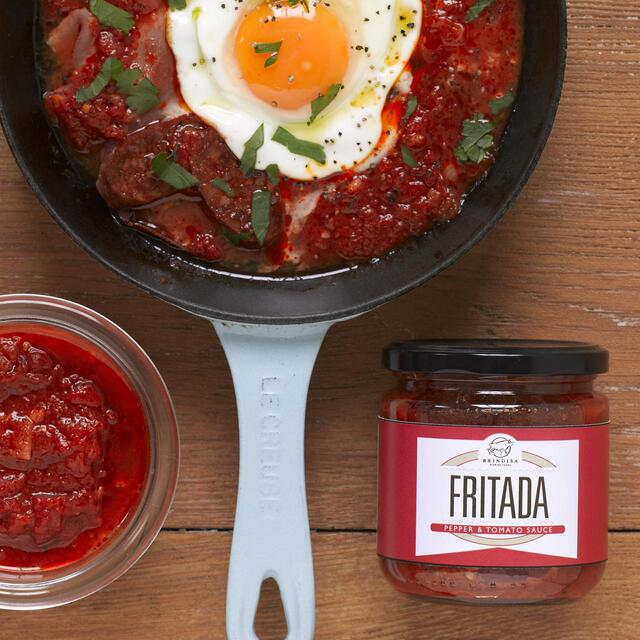 Brindisa Fritada, Tomato & Piquillo Pepper Sauce thumbnail 2