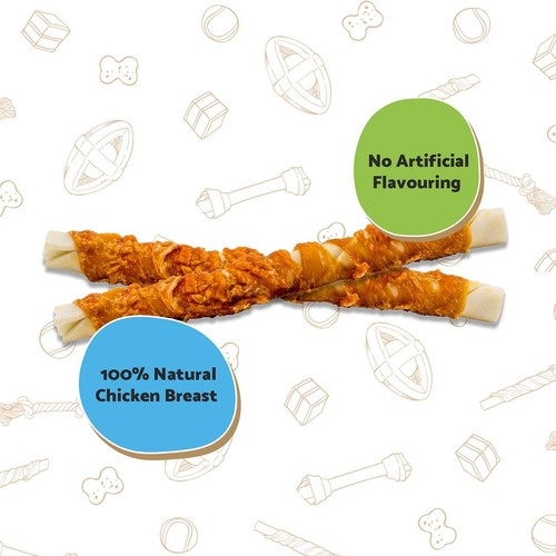 Good Boy Chewy Twists with Chicken Dog Treats thumbnail 3