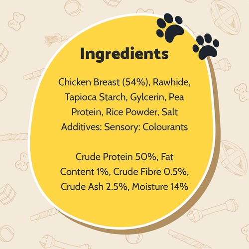 Good Boy Chewy Chicken Dumbbells Dog Treats thumbnail 5