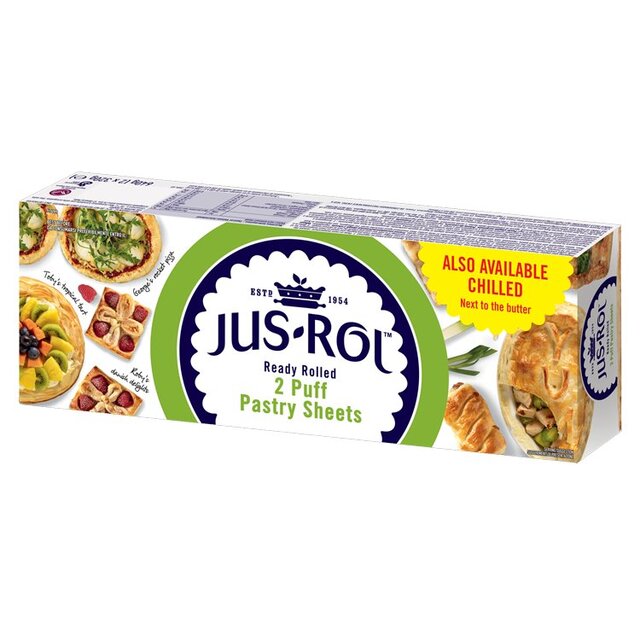 Jus-Rol Puff Pastry Sheets Frozen thumbnail 2