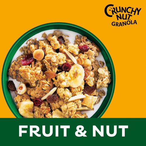 Kellogg's Crunchy Nut Fruit & Nut Breakfast Granola  thumbnail 4