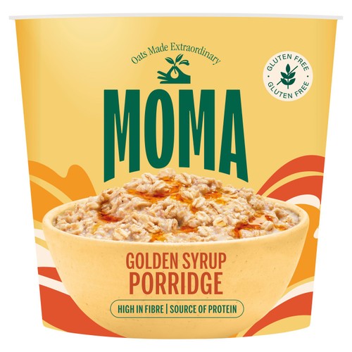 MOMA Gluten Free Golden Syrup Jumbo Oat Porridge Pot Gluten Free thumbnail 2