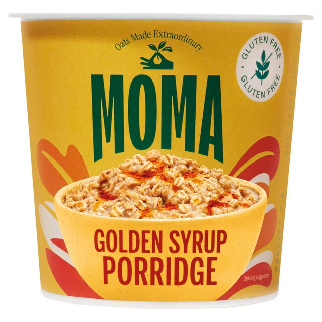 MOMA  Gluten Free Golden Syrup Jumbo Oat Porridge Pot Gluten Free