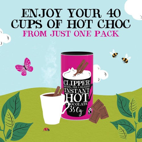 Clipper Fairtrade Instant Hot Chocolate thumbnail 4