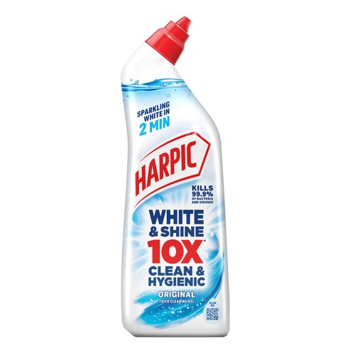 Harpic White & Shine Bleach Original Toilet Cleaner Gel