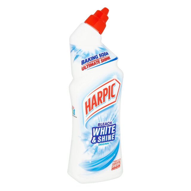 Harpic White & Shine Bleach Original Toilet Cleaner Gel thumbnail 5