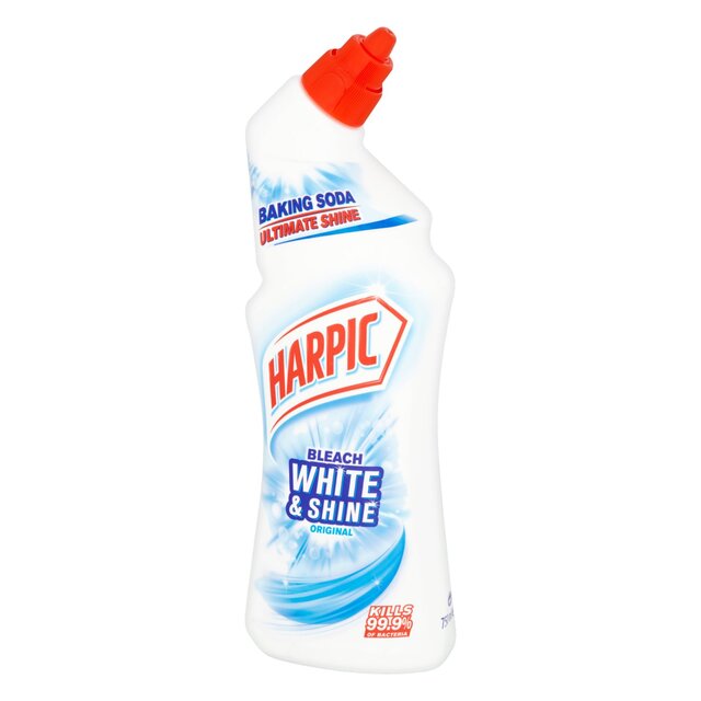 Harpic White & Shine Bleach Original Toilet Cleaner Gel thumbnail 6