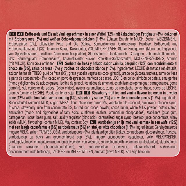 Cornetto Strawberry Ice Cream Cones thumbnail 5