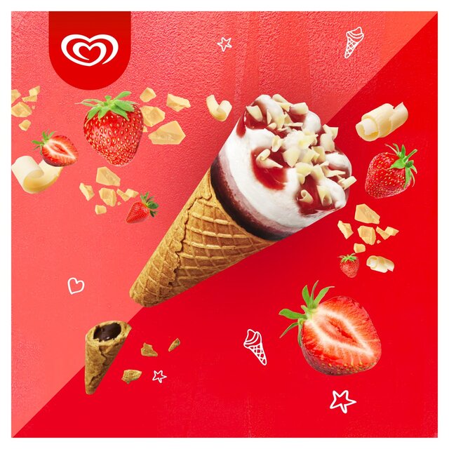 Cornetto Strawberry Ice Cream Cones thumbnail 7