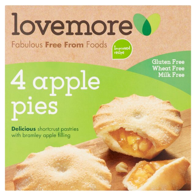 Lovemore Gluten & Wheat Free Apple Pies