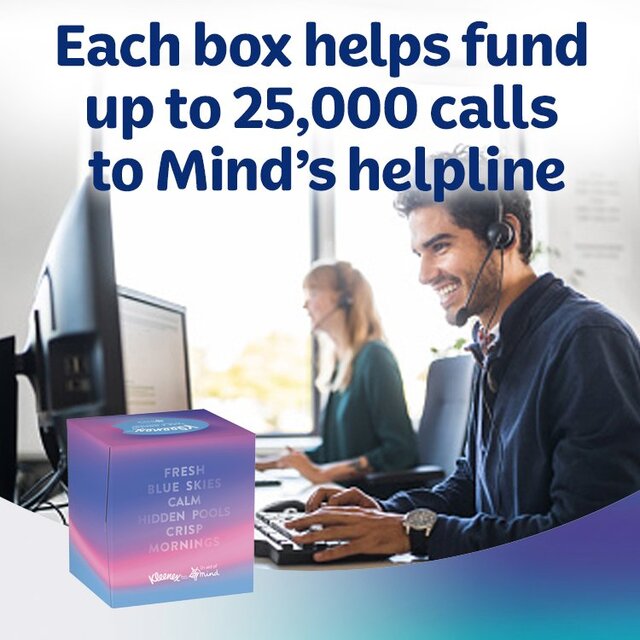 Kleenex Collection Cube Facial Tissues - Single Box thumbnail 3