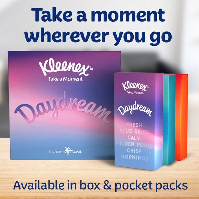 Kleenex Collection Cube Facial Tissues - Single Box thumbnail 4
