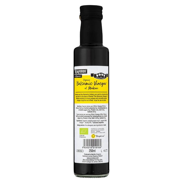 Realfoods by Organico Organic Balsamic Vinegara thumbnail 3