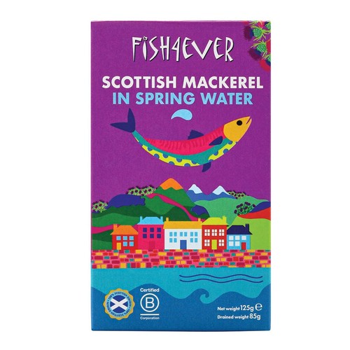 Fish 4 Ever Mackerel in Spring Water