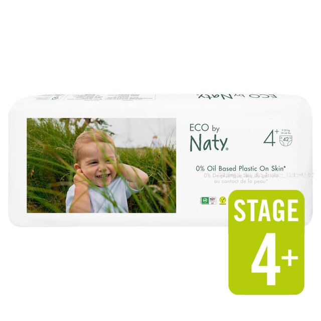 Eco by Naty Nappies, Size 4+ thumbnail 2