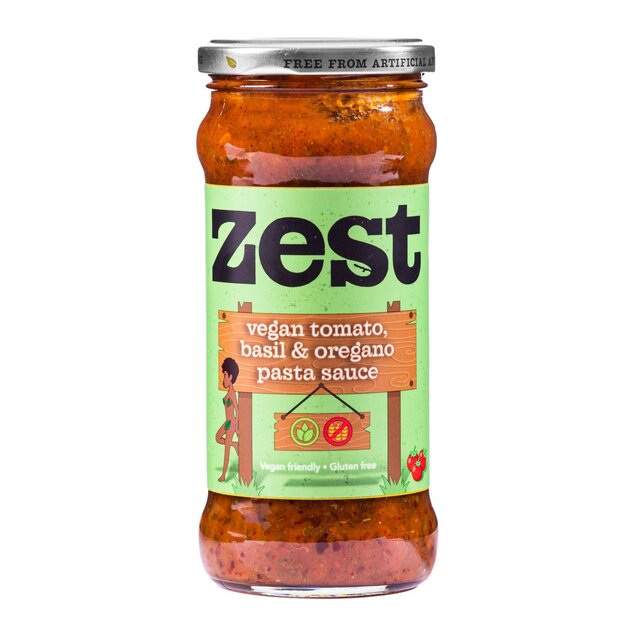 Zest Tomato, Basil & Oregano Pasta Sauce