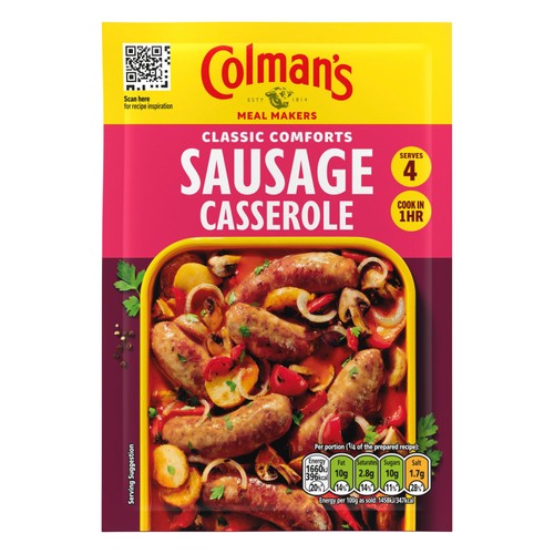 Colman's Sausage Casserole Recipe Mix thumbnail 2