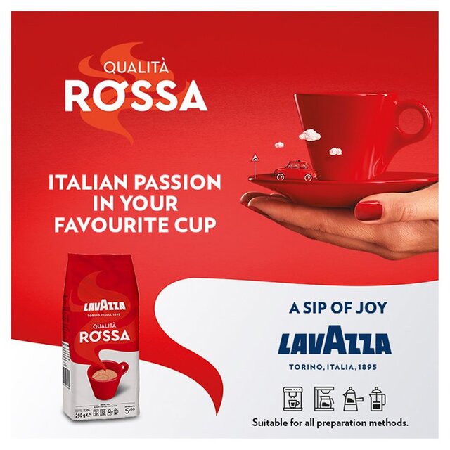 Lavazza Qualita Rossa Coffee Beans thumbnail 3