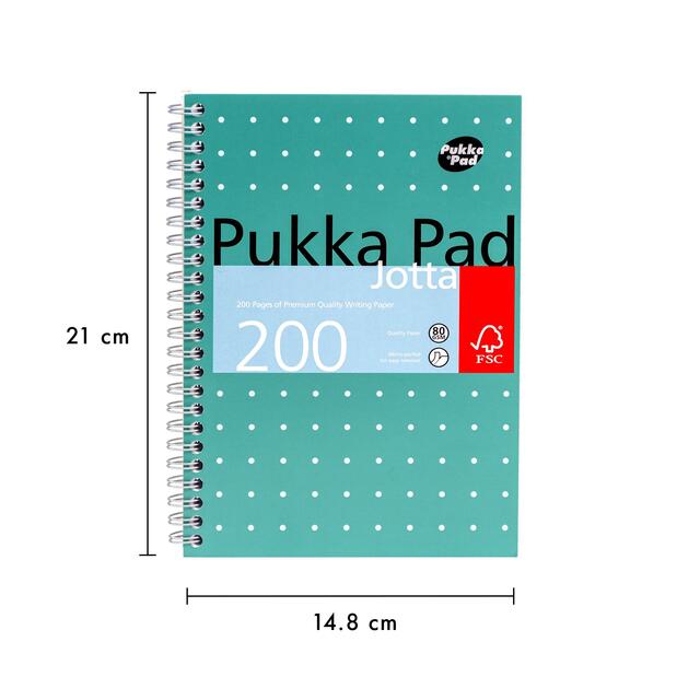 Pukka Pad A5 Metallic Green Jotta thumbnail 4
