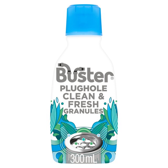 Buster Plughole Sanitiser Foaming Granules