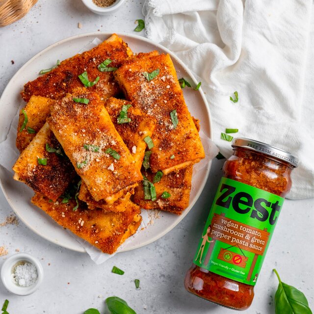 Zest Tomato Mushroom & Green Pepper Pasta Sauce thumbnail 2