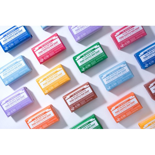 Dr. Bronner's Almond Organic Multi-Purpose Soap Bar thumbnail 2