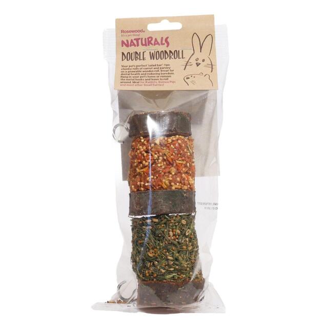 Rosewood Boredom Breaker Natural Treats Double Woodroll thumbnail 2